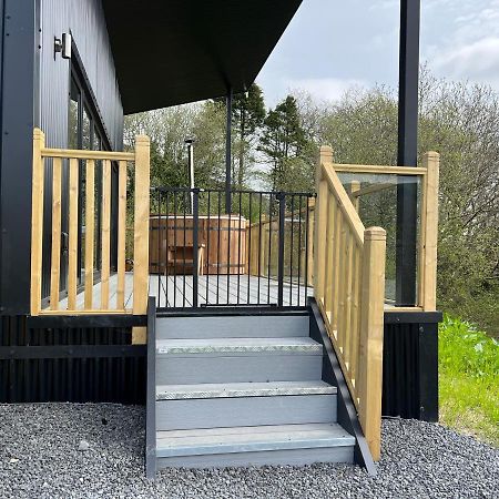 Luxury Lodge In The Treetops Llanbrynmair Экстерьер фото